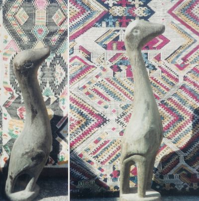 [bird statues]